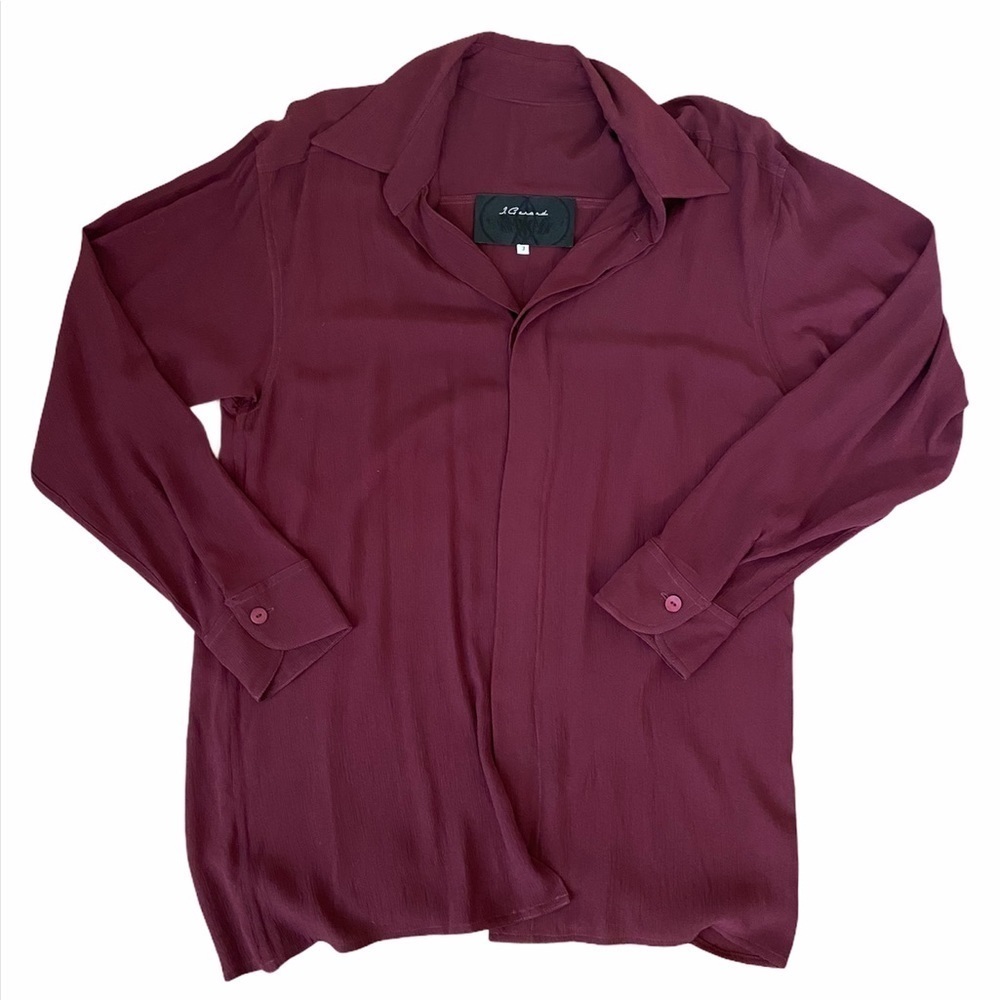 J.Guard Collared Button Down Long Sleeve size 3